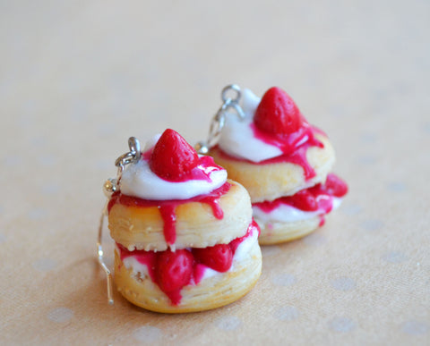 Strawberry Shortcake Dangle Earrings