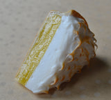 Lemon Meringue Pie Polymer Clay Magnet