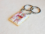 best friend pop tart key chains polymer clay