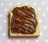 Nutella On Toast Polymer Clay Mini Food Fridge Magnet