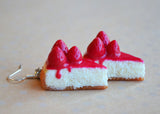 Strawberry Cheesecake Dangle Earrings