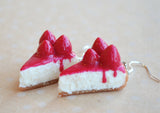 Strawberry Cheesecake Dangle Earrings