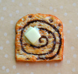 Cinnamon Raisin Swirl Toast Magnet