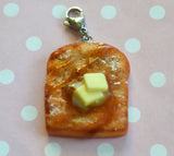 French Toast Charm, Key Chain, Necklace