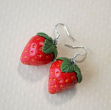 Strawberry Hook Earrings