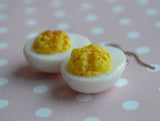 Deviled Egg Hook Earring
