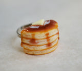 Buttermilk Pancake Stack Polymer Clay Food Ring