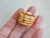 Buttermilk Pancake Stack Polymer Clay Food Ring
