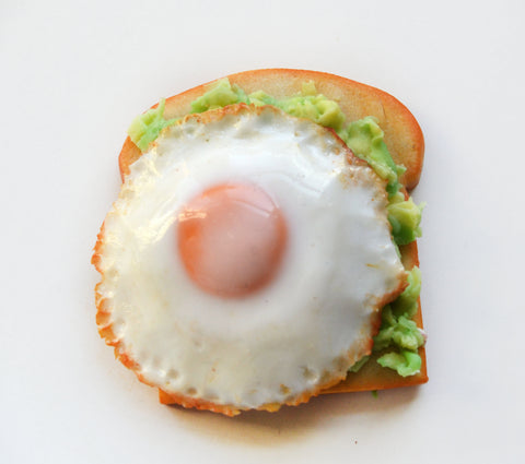 Avocado Toast With Fried Egg Magnet