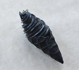 Goth Black Ice Cream Cone Soft Serve Charm or Key Chain