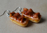 Maple Bacon Doughnut Dangle Mini Food Earrings