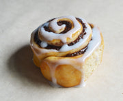 Cinnamon Roll Food Magnet, Polymer Clay Miniature Food Refrigerator Magnet
