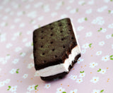 Ice Cream Sandwich Polymer Clay Food Magnet