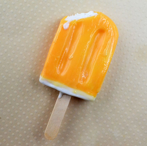 Orange Creamsicle Ice Cream Pop Magnet