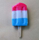 Red White and Blue Popsicle Magnet