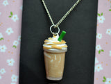 Coffee Frappuccino  Polymer clay Necklace