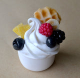 Frozen Yogurt Cup Mini Food Fridge Magnet