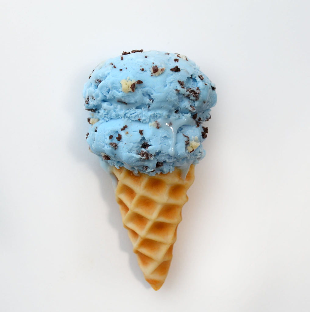 i ate] blue goo ice cream cone : r/food