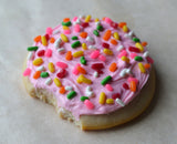 Soft Frosted Sugar Cookie Polymer Clay Miniature Food Magnet