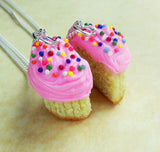 Cupcake Best Friend Necklaces Bff Necklaces Polymer Clay