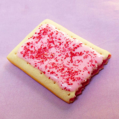 Cherry Pop Tart Polymer Clay Food Magnet Fridge Magnet Polymer Clay Magnet