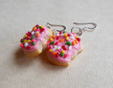 Lofthouse Sugar Cookie Miniature Food Hook Earrings