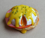 Eggs Benedict Polymer Clay Food Fridge Magnet